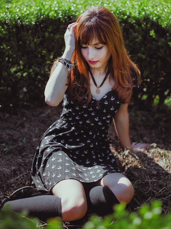 Hex Linen Shift Dress